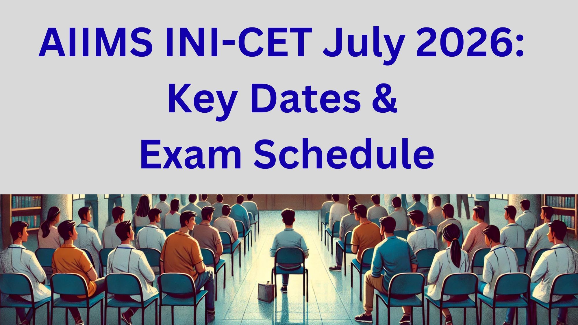 AIIMS INI-CET July 2026: Key Dates & Exam Schedule