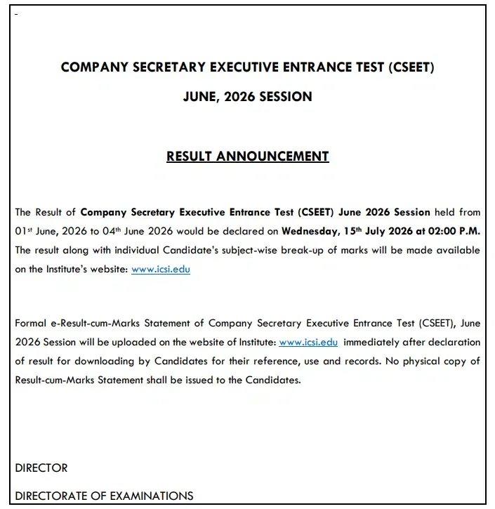 Company Secretary Enterance Test.webp