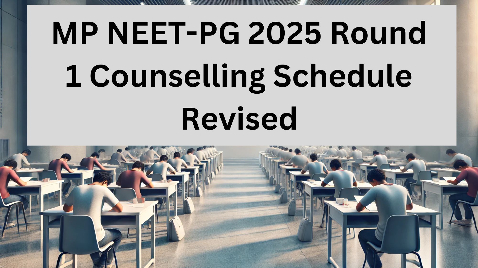 MP NEET-PG 2025 Round 1 Counselling Schedule Revised