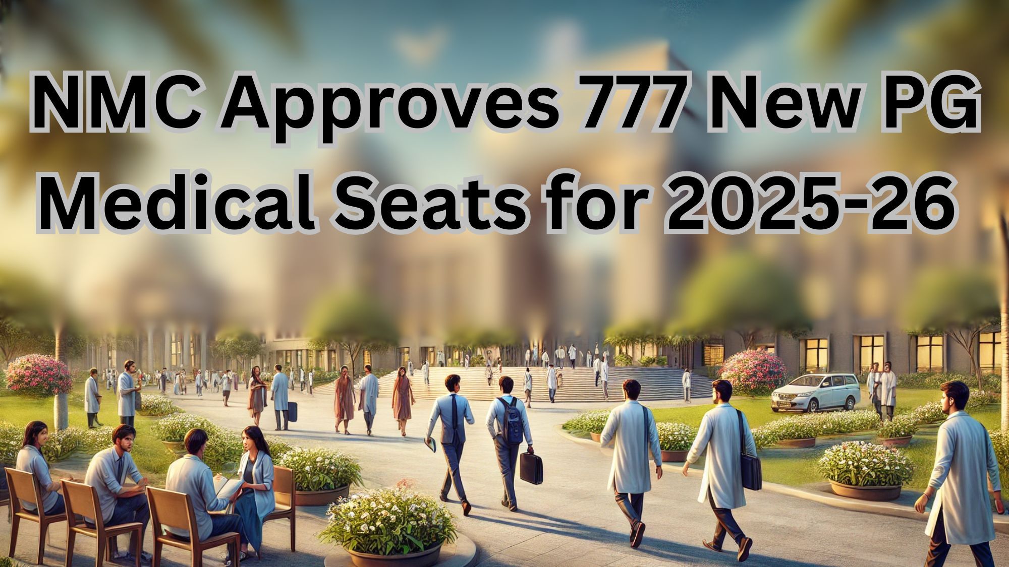 NMC Approves 777 New PG Medical Seats for 2025-26