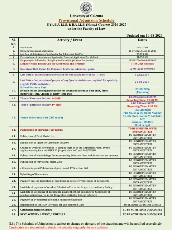 Provisional Admission Schedule.webp