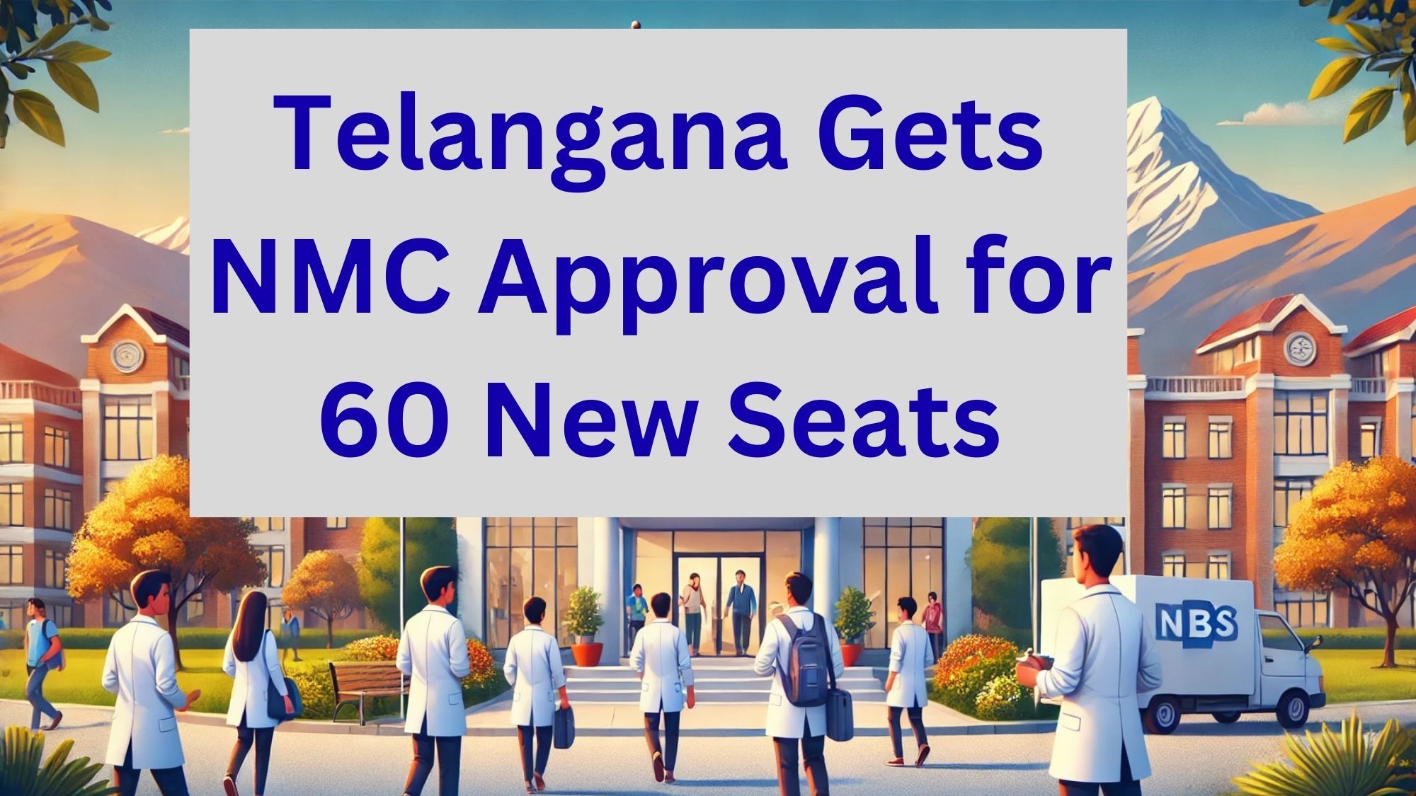Telangana Gets NMC Approval for 60 New Seats