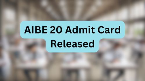 AIBE 20 Admit Card Released
