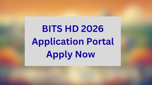 BITS HD 2026 Application Portal Apply Now