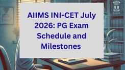 AIIMS INI-CET July 2026: PG Exam Schedule and Milestones 