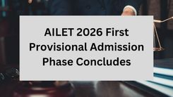 AILET 2026 First Provisional Admission Phase Concludes