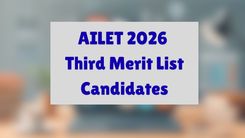 AILET 2026 Third Merit List Candidates