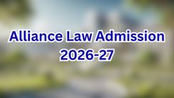 Alliance Law Admission 2026-27