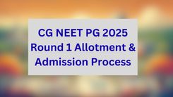 CG NEET PG 2025 Round 1 Allotment & Admission Process