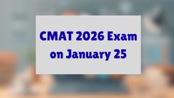 CMAT 2026 Exam on January 25