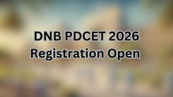 DNB PDCET 2026 Registration Open 