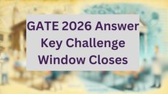 GATE 2026 Answer Key Challenge Window Closes