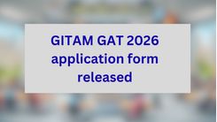 GITAM GAT 2026 application form released