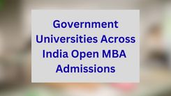Government Universities Across India Open MBA 
