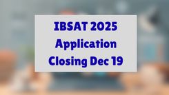 IBSAT 2025 Application Closing Dec 19
