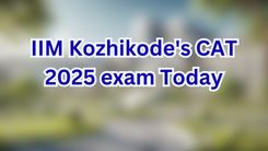 IIM Kozhikode's CAT 2025 exam Today