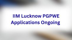 IIM Lucknow PGPWE applications ongoing 