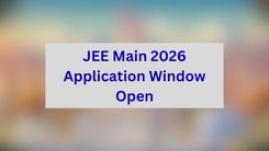 JEE Main 2026 Application Window Open