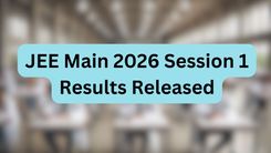 JEE Main 2026 Session 1 Results Released.