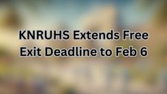 KNRUHS Extends Free Exit Deadline to Feb 6