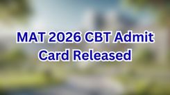 MAT 2026 CBT Admit Card Released