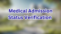 Medical Admission Status Verification 