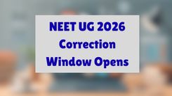 NEET UG 2026 Correction Window Opens Today