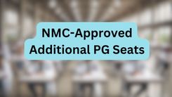 NMC-Approved Additional PG Seats