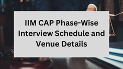 Phase-Wise Interview Schedule and Venue Details