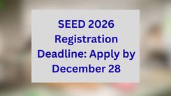 SEED 2026 Registration Deadline: Apply by December 28
