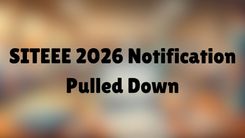SITEEE 2026 Notification Pulled Down