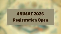 SNUSAT 2026 Registration Open