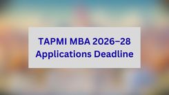 TAPMI MBA 2026–28 Applications Deadline: Dec 29
