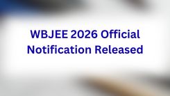 WBJEE 2026 Official Notification Released