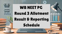 WB NEET PG Round 3 Allotment Result & Reporting Schedule