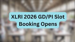 XLRI 2026 GD/PI Slot Booking Opens